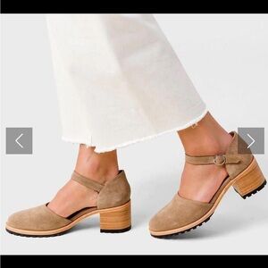 Portland Leather Goods heeled Mary Jane